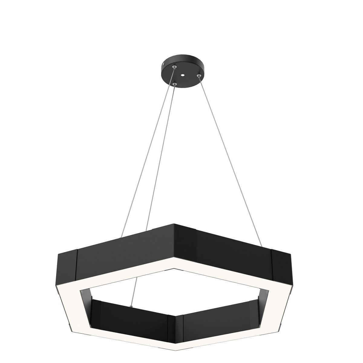 Helian Hexagonal Modular Creative LED Lighting Office Gym Mall Hexagonal Splicing Shaped Pendant Lighting - Helian Lighting