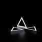 Helian triangular modern LED lighting pendant light, modular splicing, free DIY shape, can be used for office, supermarket, home lighting - Helian Lighting