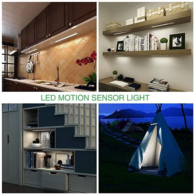 Helian Wireless Dimmable Under Cabinet Lights for Kitchen, Cupboard,Desk,Monitor Back, Shelf, Closet - Helian Lighting